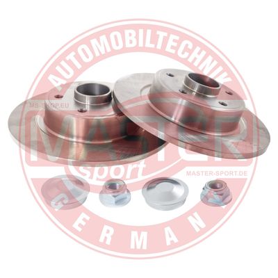 Tarcza hamulcowa MASTER-SPORT GERMANY 2401100389B-SET-MS