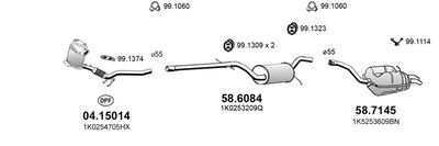 SISTEM DE ESAPAMENT ASSO ART4839