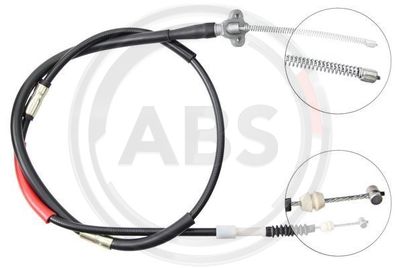 Тросик, cтояночный тормоз A.B.S. K12718 для TOYOTA CARINA