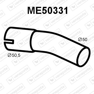 ABGASROHR VENEPORTE ME50331