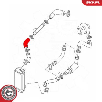 въздуховод за турбината ESEN SKV 43SKV444