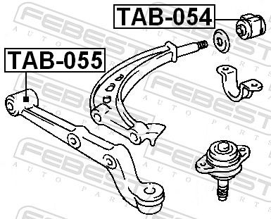 SUPORT TRAPEZ FEBEST TAB054 1