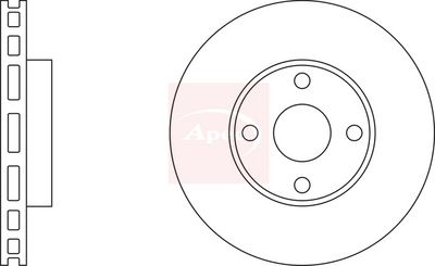 APEC Brake Disc DSK2213