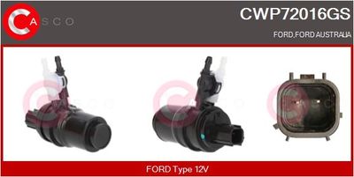 POMPA DE APA SPALARE PARBRIZ CASCO CWP72016GS