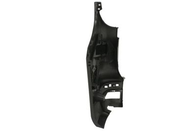 Bumper hoek Achter Rechts (versie met achterdeur, (en) with blind spot sensor holder, zwart) past: RENAULT KANGOO III Van 01.21-