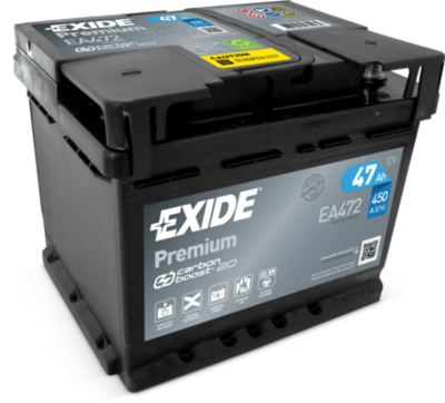 EXIDE EA472 Аккумулятор  для PEUGEOT 205 (Пежо 205)
