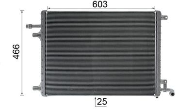 RADIATOR TEMPERATURA SCAZUTA INTERCOOLER MAHLE CIR29000P 9