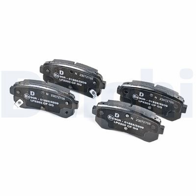 Brake Pad Set, disc brake LP2303