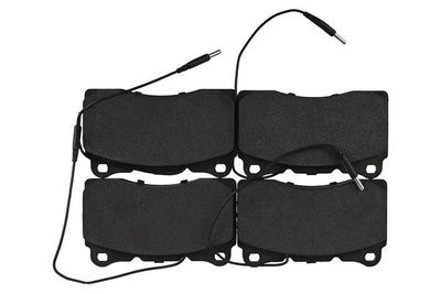 комплект спирачно феродо, дискови спирачки STELLOX 677 010B-SX