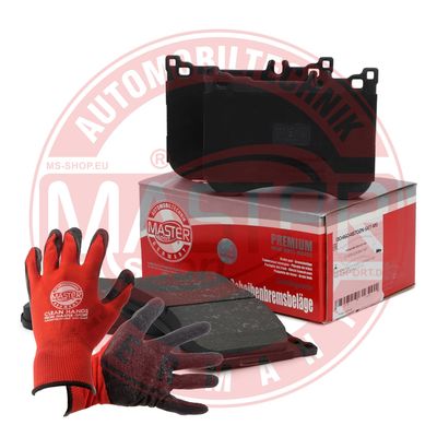 Zestaw klocków hamulcowych, hamulce tarczowe MASTER-SPORT GERMANY 13046048702N-SET-MSP