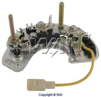 Pont de diodes d'alternateur WAI — 12V, 11,989cm