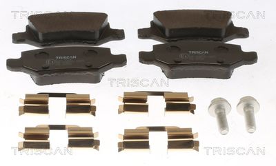 Комплект тормозных колодок, дисковый тормоз TRISCAN 8110 23045 для MERCEDES-BENZ VANEO