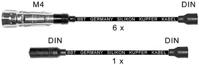 Комплект проводов зажигания BBT ZK0443 для MERCEDES-BENZ /8