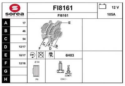 GENERATOR SNRA FI8161