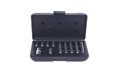 KS Tools Souprava bitů 10 mm, 11dílná, mnohozub 911.5030