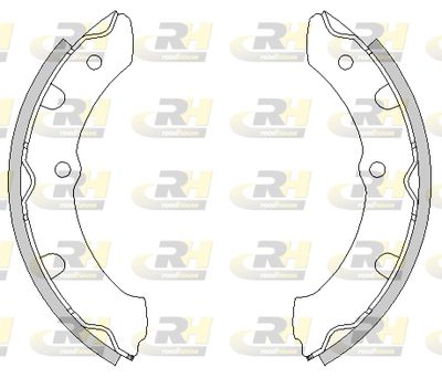 Комплект тормозных колодок ROADHOUSE 4472.00 для TOYOTA DYNA