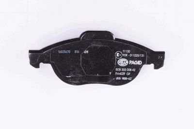 Brake Pad Set, disc brake 8DB 355 008-421