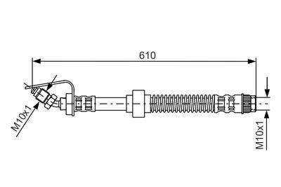 Brake Hose 1 987 476 907