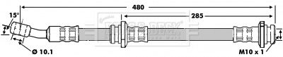 Brake Hose Borg & Beck BBH6820