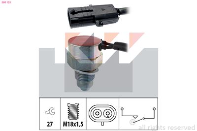 SCHALTER RüCKFAHRLEUCHTE