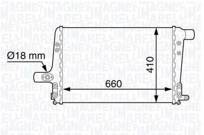 MAGNETI MARELLI Ladeluftkühler