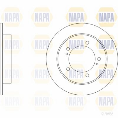 Brake Disc NAPA NBD5018