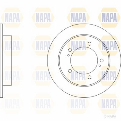 Brake Disc NAPA PBD8555