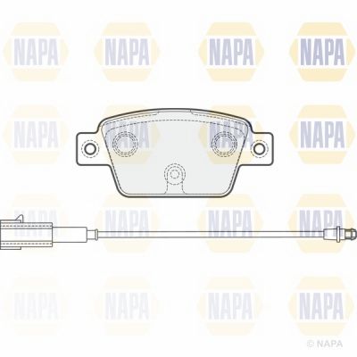 Brake Pad Set NAPA PBP7196