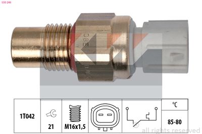 TEMPERATURSCHALTER KüHLERLüFTER KW 550246