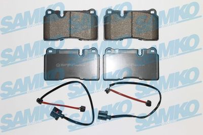 Комплект тормозных колодок, дисковый тормоз SAMKO 5SP1376A для VW TOUAREG