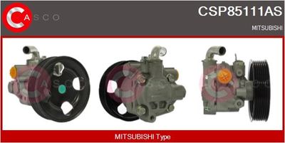 Гидравлический насос, рулевое управление CASCO CSP85111AS для MITSUBISHI PAJERO
