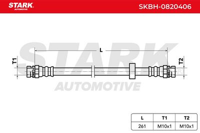 спирачен маркуч STARK SKBH-0820406
