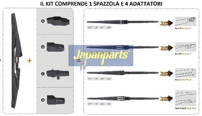 Viskerblad JAPANPARTS SS-X28R