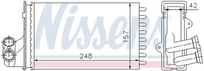 SCHIMBATOR CALDURA INCALZIRE HABITACLU NISSENS 72984 5