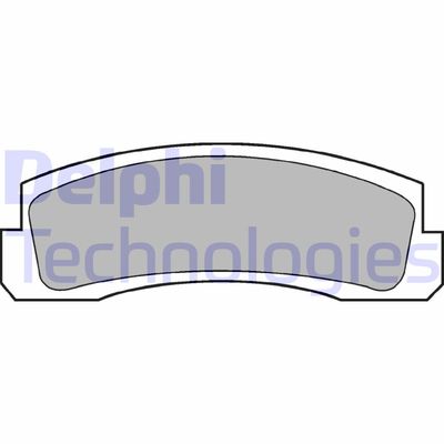 Комплект тормозных колодок, дисковый тормоз DELPHI LP189 для CHEVROLET NIVA