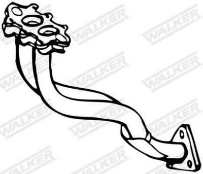 ABGASROHR WALKER 09000 5