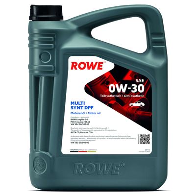 ROWE - motor. olej HIGHTEC MULTI SYNT DPF 0W30, 5L