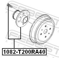 Wheel Hub 1082-T200RA40