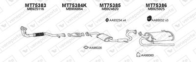 ABGASANLAGE VENEPORTE 750075