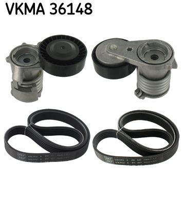 Поликлиновой ременный комплект VKMA 36148