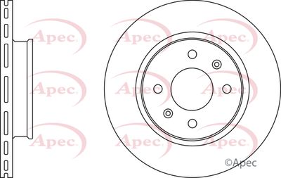 Brake Disc APEC DSK2846