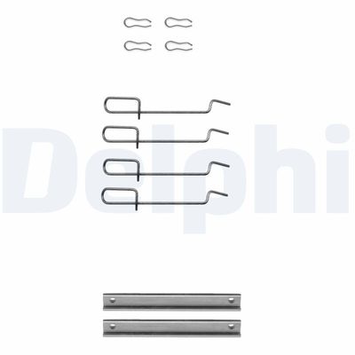 DELPHI Accessoireset, schijfremblok (LX0113)