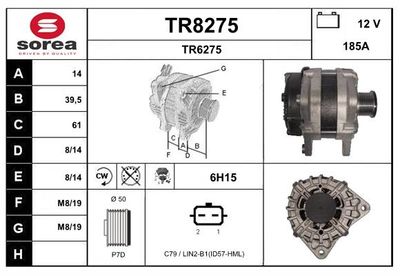 GENERATOR SNRA TR8275