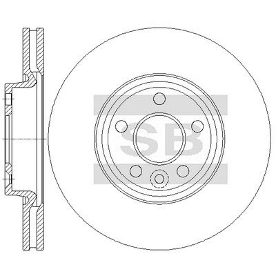 спирачен диск Hi-Q SD5315