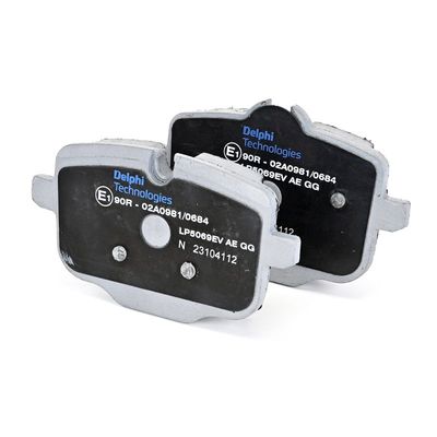 BREMSBELAGSATZ SCHEIBENBREMSE DELPHI LP5069EV 6