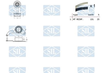 SET CUREA DE DISTRIBUTIE Saleri SIL TK1037 1