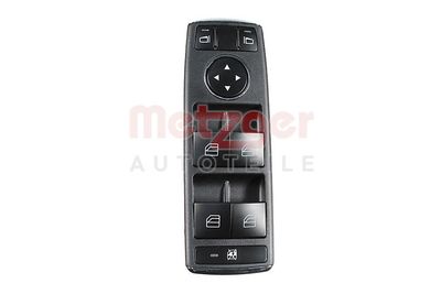 Przełącznik, podnośnik szyby METZGER AUTOTEILE 09161002