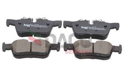 stabdžių trinkelių rinkinys, diskinis stabdys 324104 DACO