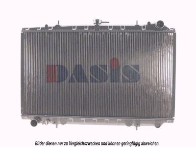 Радиатор, охлаждение двигателя AKS DASIS 071300N для NISSAN PRAIRIE
