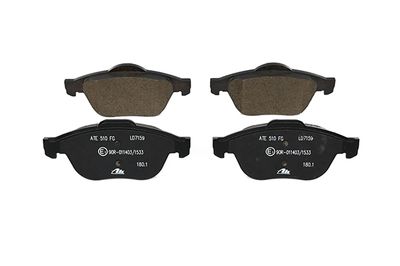 BREMSBELAGSATZ SCHEIBENBREMSE ATE 13047071592 2